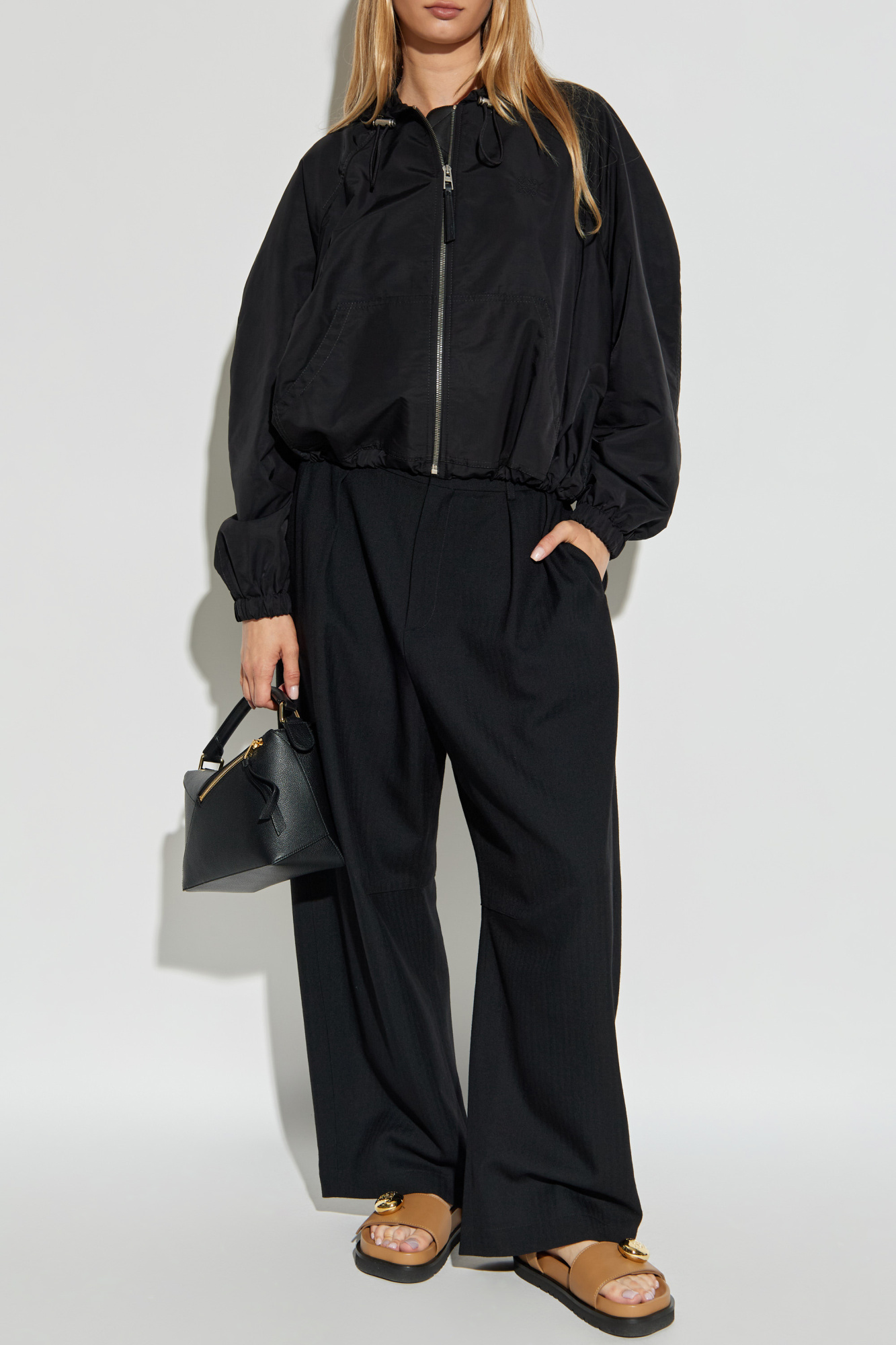 Black Hooded jacket Loewe - Vitkac AS